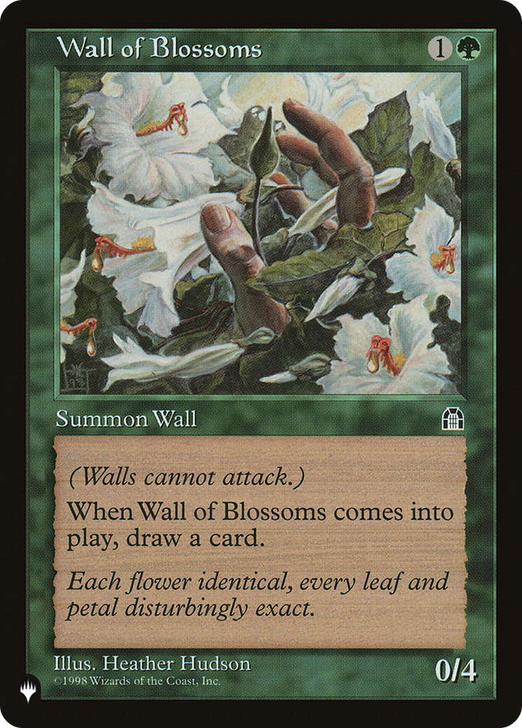 Wall of Blossoms [The List Reprints] | Event Horizon Hobbies CA