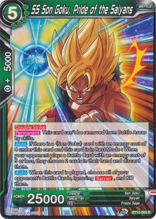 SS Son Goku, Pride of the Saiyans (BT10-065) [Rise of the Unison Warrior 2nd Edition] | Event Horizon Hobbies CA