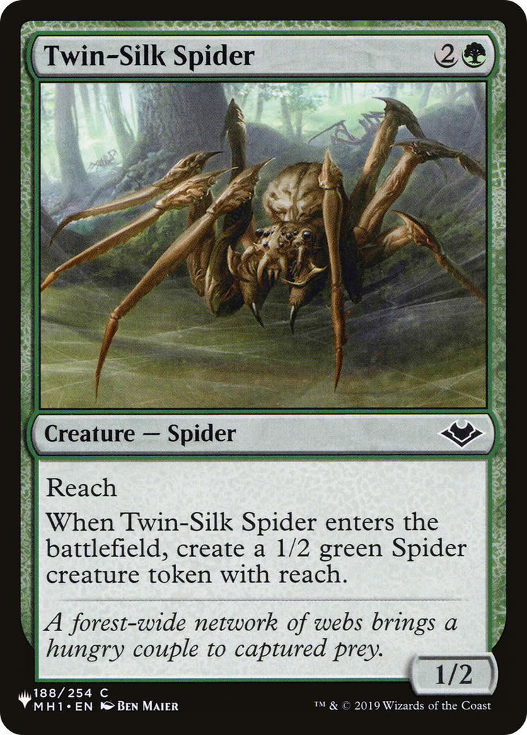 Twin-Silk Spider [The List] | Event Horizon Hobbies CA