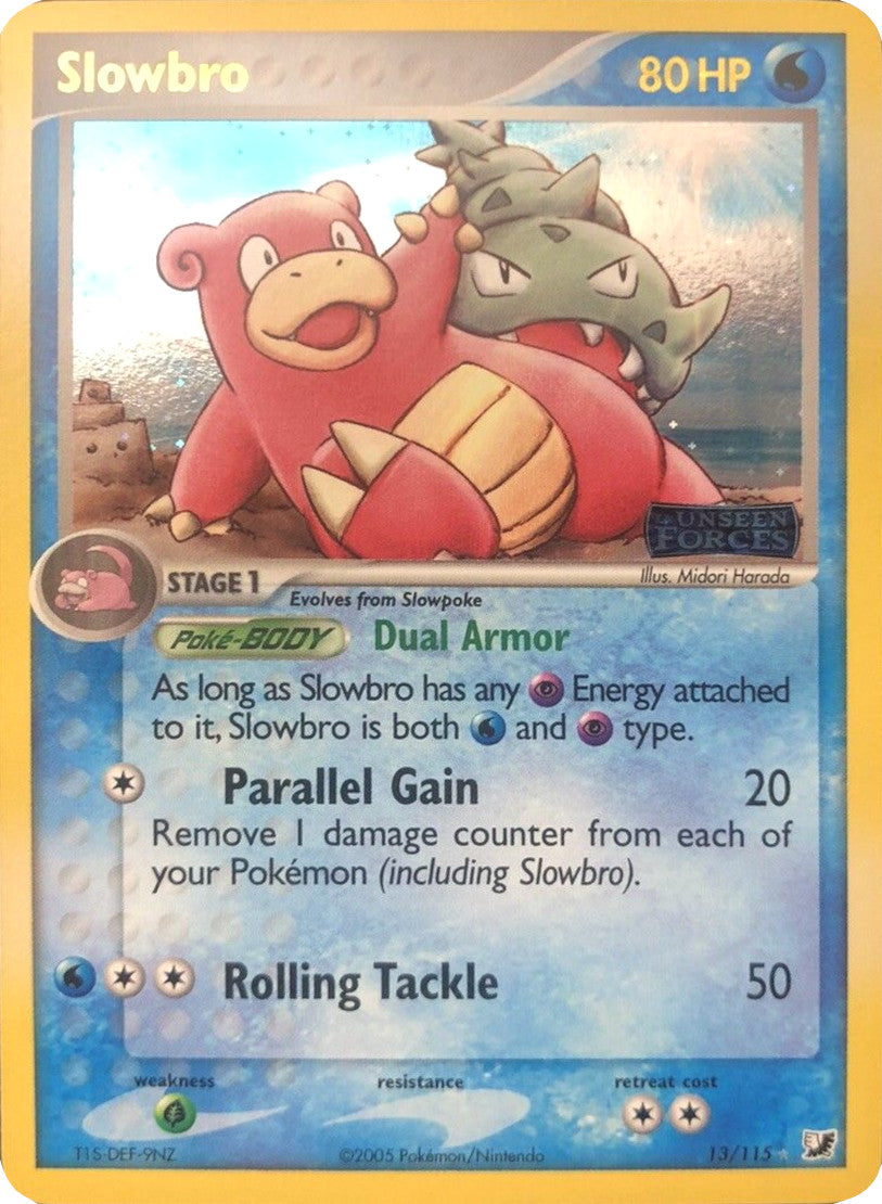 Slowbro (13/115) (Stamped) [EX: Unseen Forces] | Event Horizon Hobbies CA