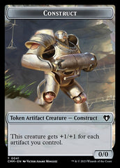 Elemental (0026) // Construct (0041) Double-Sided Token [Commander Masters Tokens] | Event Horizon Hobbies CA