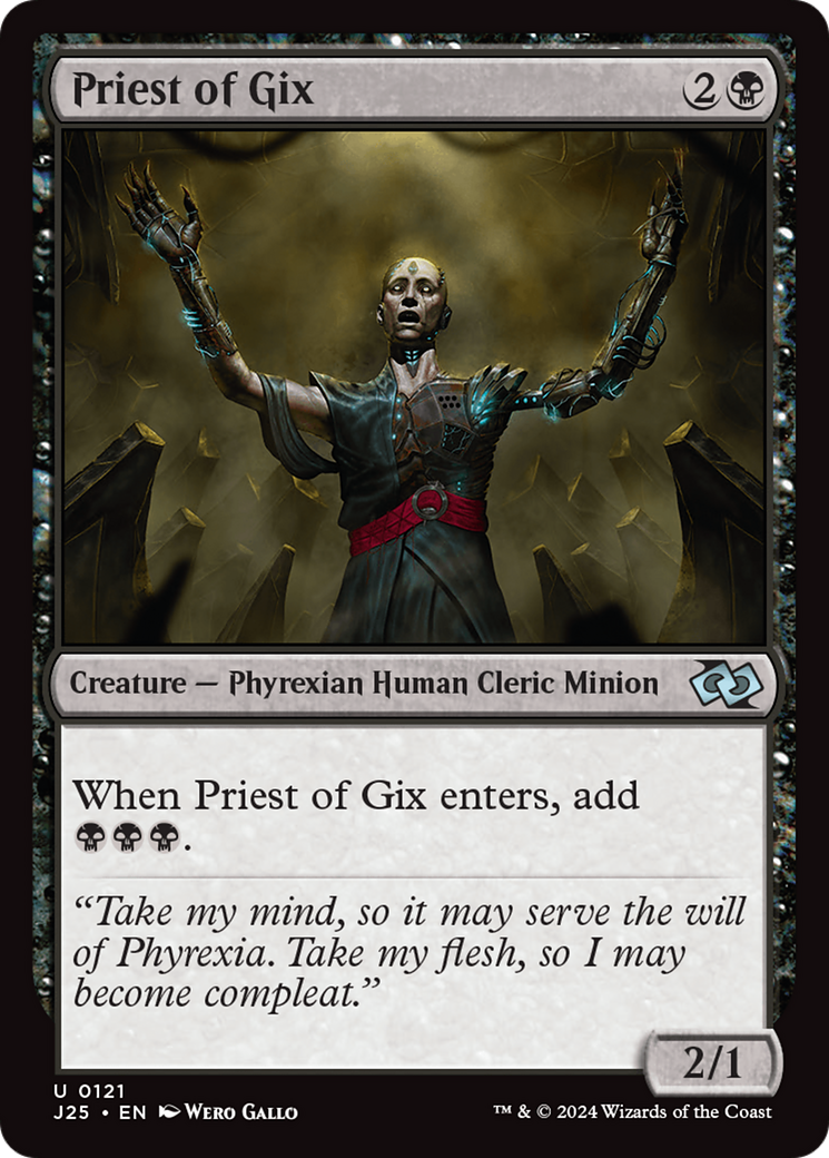 Priest of Gix [Foundations Jumpstart] | Event Horizon Hobbies CA