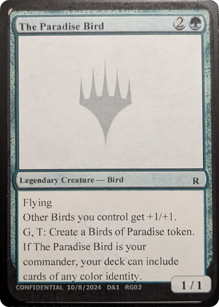 The Paradise Bird [Mystery Booster 2 Playtest Cards] | Event Horizon Hobbies CA