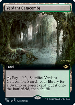 Verdant Catacombs (Extended Art) [Modern Horizons 2] | Event Horizon Hobbies CA