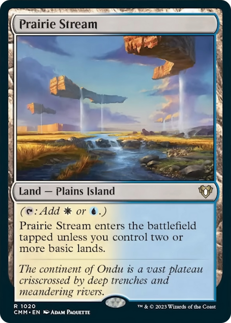 Prairie Stream [Commander Masters] | Event Horizon Hobbies CA