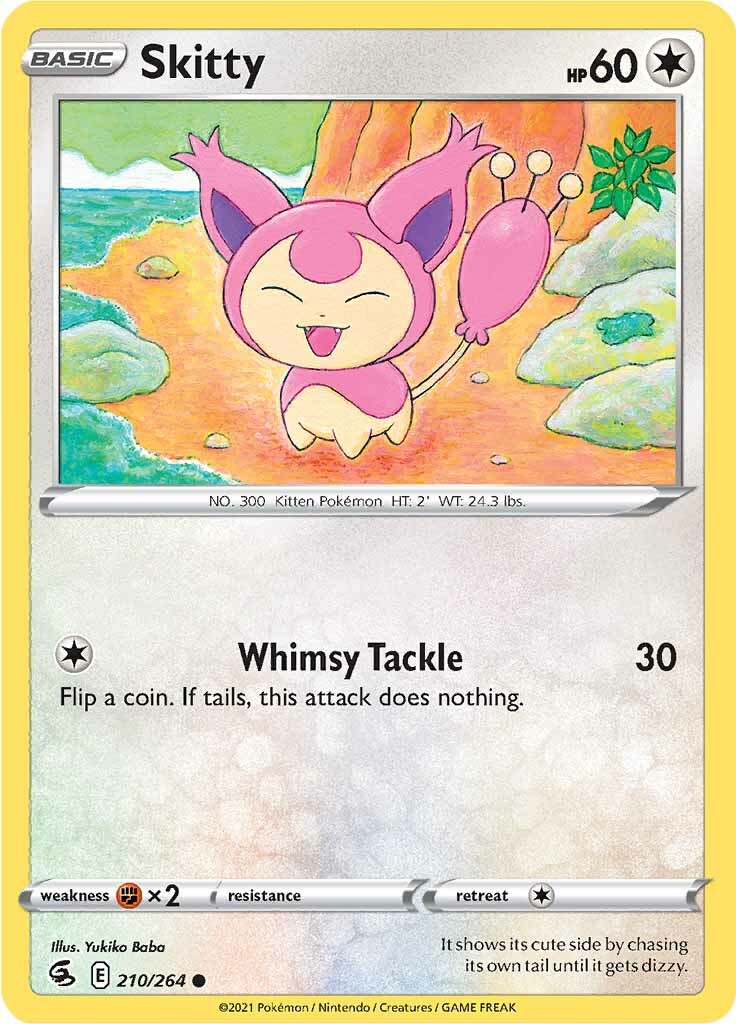 Skitty (210/264) [Sword & Shield: Fusion Strike] | Event Horizon Hobbies CA