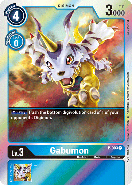 Gabumon [P-003] [Promotional Cards] | Event Horizon Hobbies CA