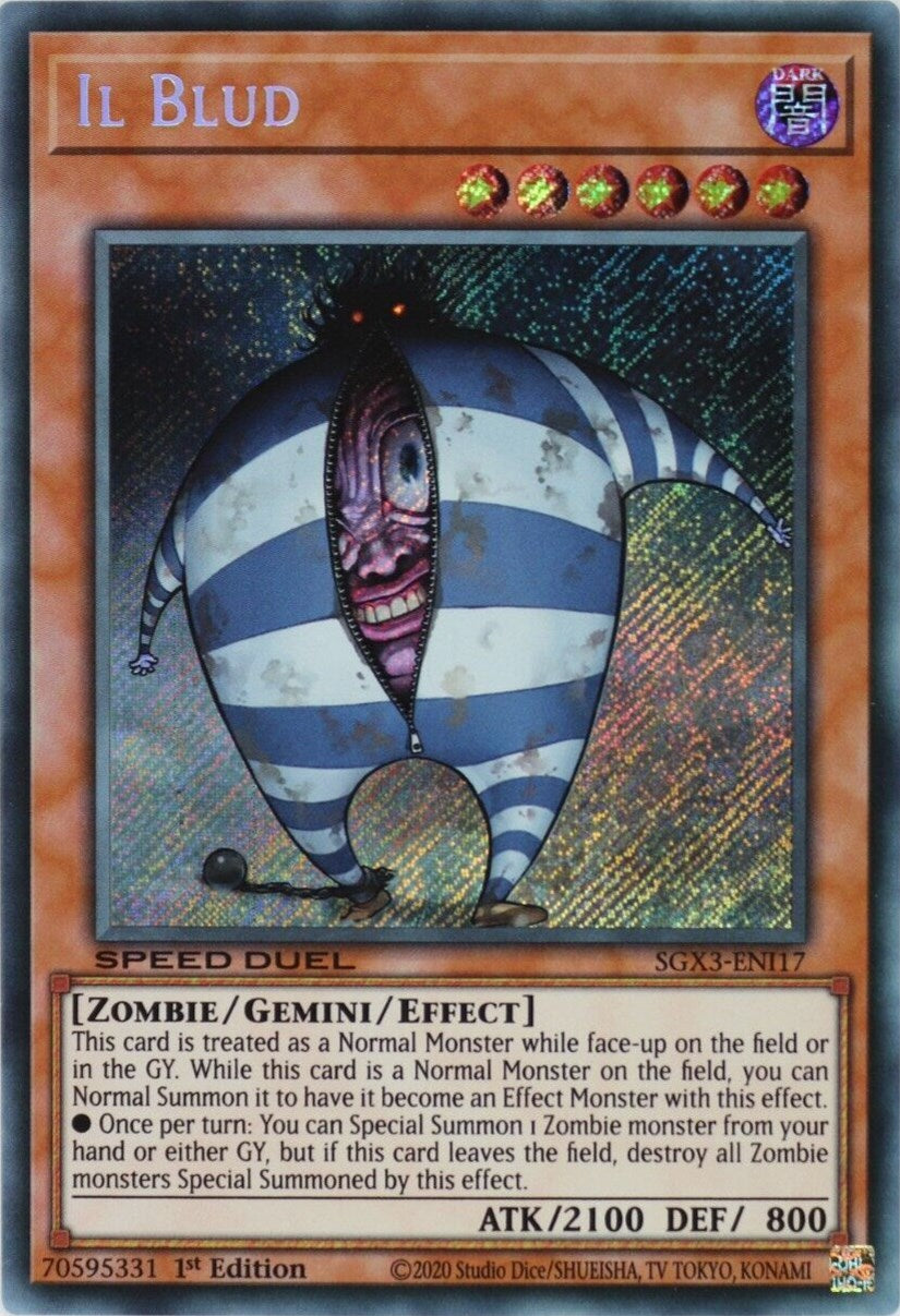 Il Blud [SGX3-ENI17] Secret Rare | Event Horizon Hobbies CA