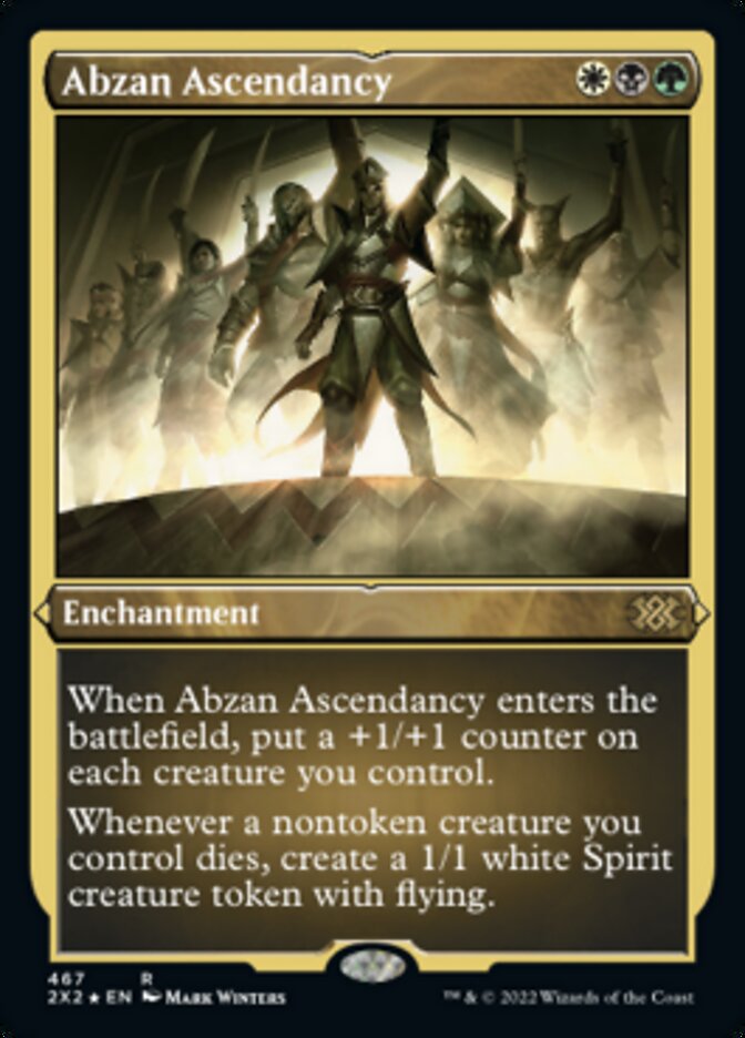 Abzan Ascendancy (Foil Etched) [Double Masters 2022] | Event Horizon Hobbies CA