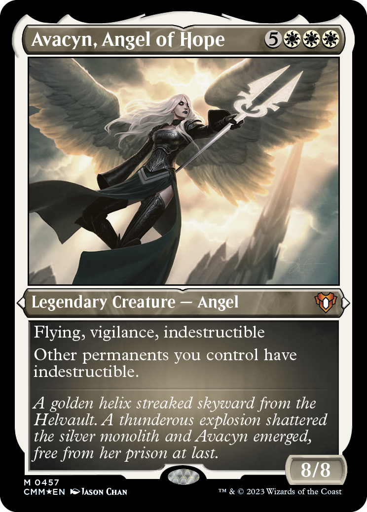 Avacyn, Angel of Hope (Foil Etched) [Commander Masters] | Event Horizon Hobbies CA