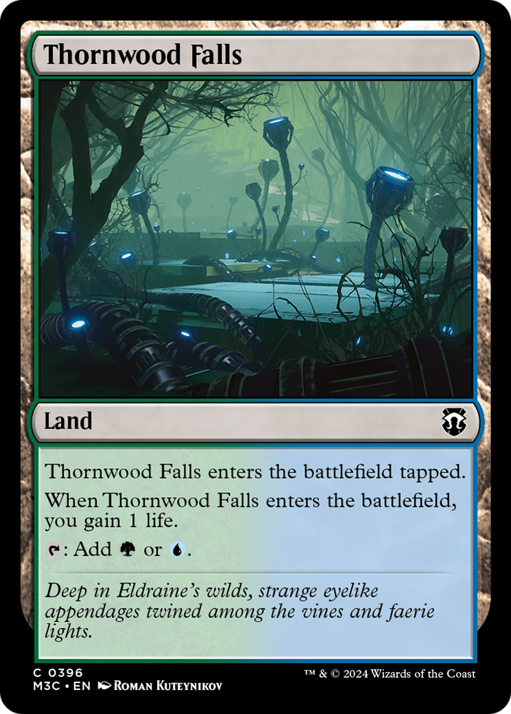 Thornwood Falls (Ripple Foil) [Modern Horizons 3 Commander] | Event Horizon Hobbies CA