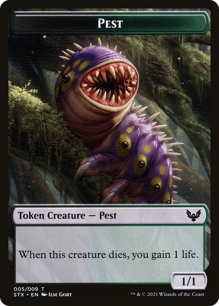 Pest // Lukka, Wayward Bonder Emblem Double-Sided Token [Secret Lair: From Cute to Brute Tokens] | Event Horizon Hobbies CA