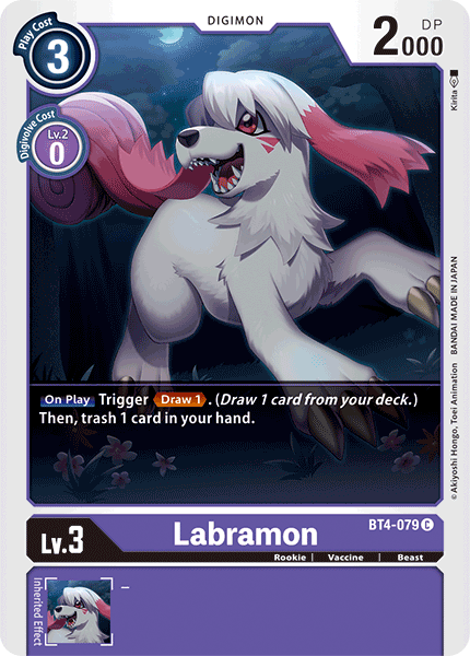 Labramon [BT4-079] [Great Legend] | Event Horizon Hobbies CA