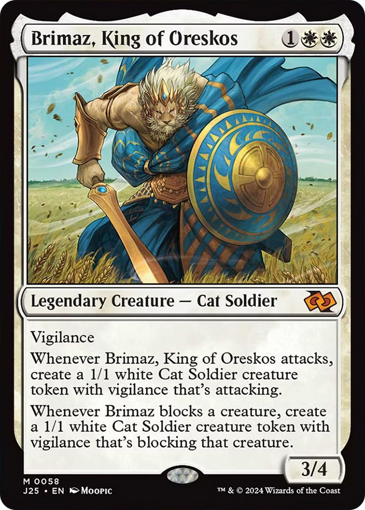 Brimaz, King of Oreskos (Anime) [Foundations Jumpstart] | Event Horizon Hobbies CA