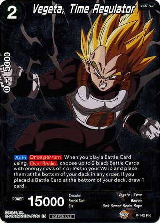 Vegeta, Time Regulator (Championship Final 2019) (P-142) [Tournament Promotion Cards] | Event Horizon Hobbies CA