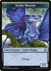 Wolf // Faerie Dragon Double-Sided Token [Dungeons & Dragons: Adventures in the Forgotten Realms Tokens] | Event Horizon Hobbies CA