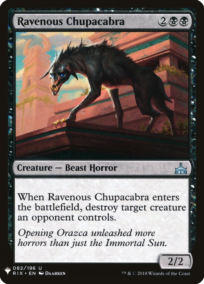 Ravenous Chupacabra [Mystery Booster] | Event Horizon Hobbies CA