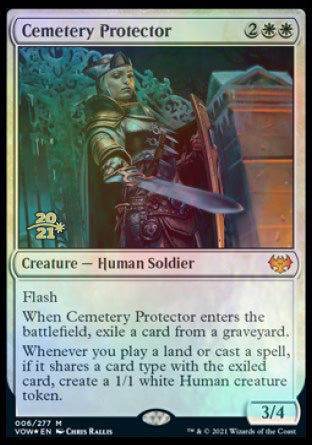 Cemetery Protector [Innistrad: Crimson Vow Prerelease Promos] | Event Horizon Hobbies CA