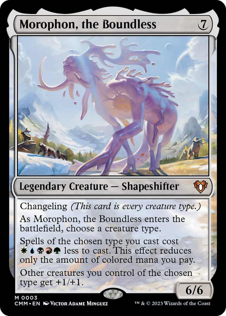 Morophon, the Boundless [Commander Masters] | Event Horizon Hobbies CA