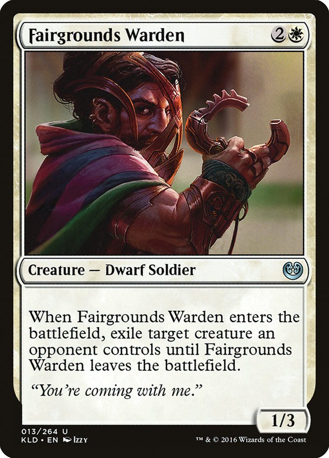 Fairgrounds Warden [Kaladesh] | Event Horizon Hobbies CA