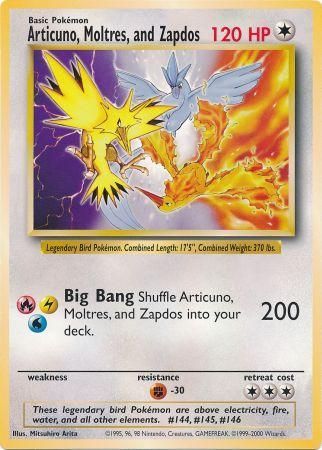 Articuno, Moltres, and Zapdos (Jumbo Card) [Miscellaneous Cards] | Event Horizon Hobbies CA