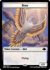 Elephant // Bird Double-Sided Token [Dominaria Remastered Tokens] | Event Horizon Hobbies CA