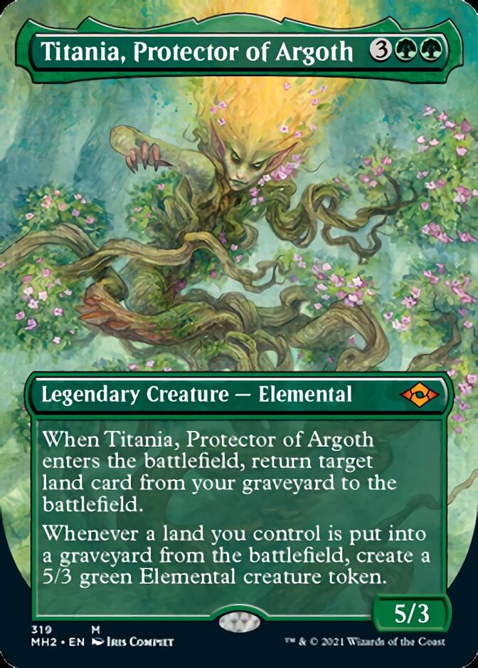 Titania, Protector of Argoth (Borderless Alternate Art) [Modern Horizons 2] | Event Horizon Hobbies CA