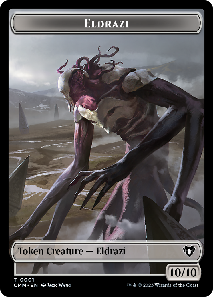 Eldrazi // Phyrexian Germ Double-Sided Token [Commander Masters Tokens] | Event Horizon Hobbies CA