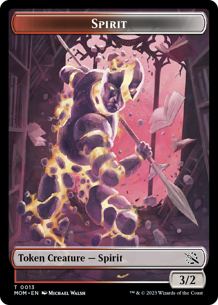 Spirit Token (13) [March of the Machine Tokens] | Event Horizon Hobbies CA