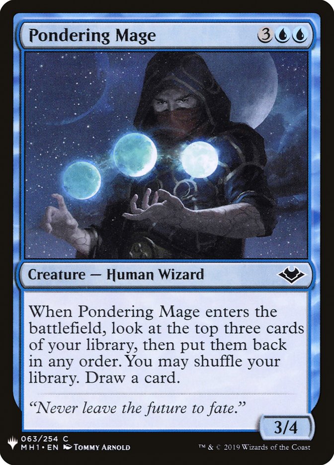 Pondering Mage [Mystery Booster] | Event Horizon Hobbies CA