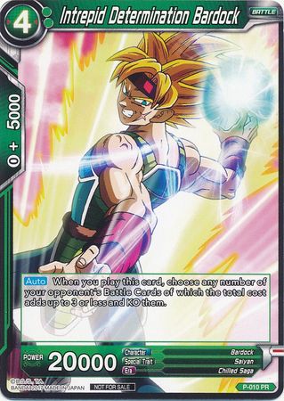 Intrepid Determination Bardock (P-010) [Promotion Cards] | Event Horizon Hobbies CA