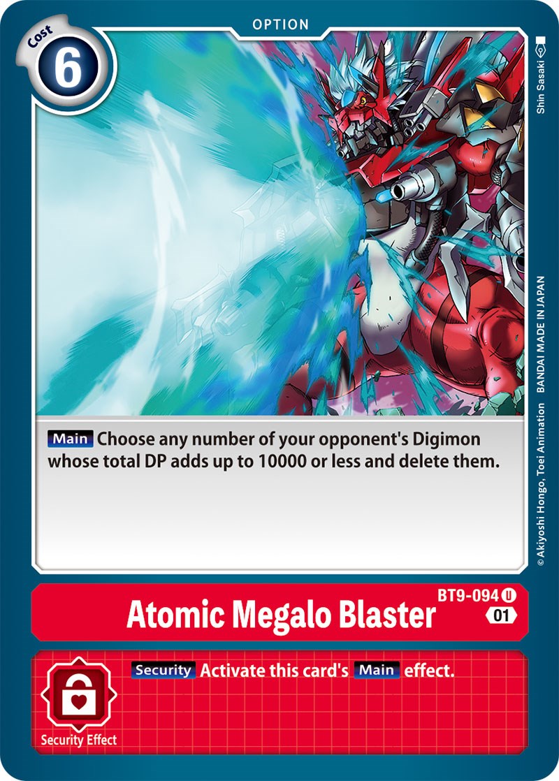 Atomic Megalo Blaster [BT9-094] [X Record] | Event Horizon Hobbies CA