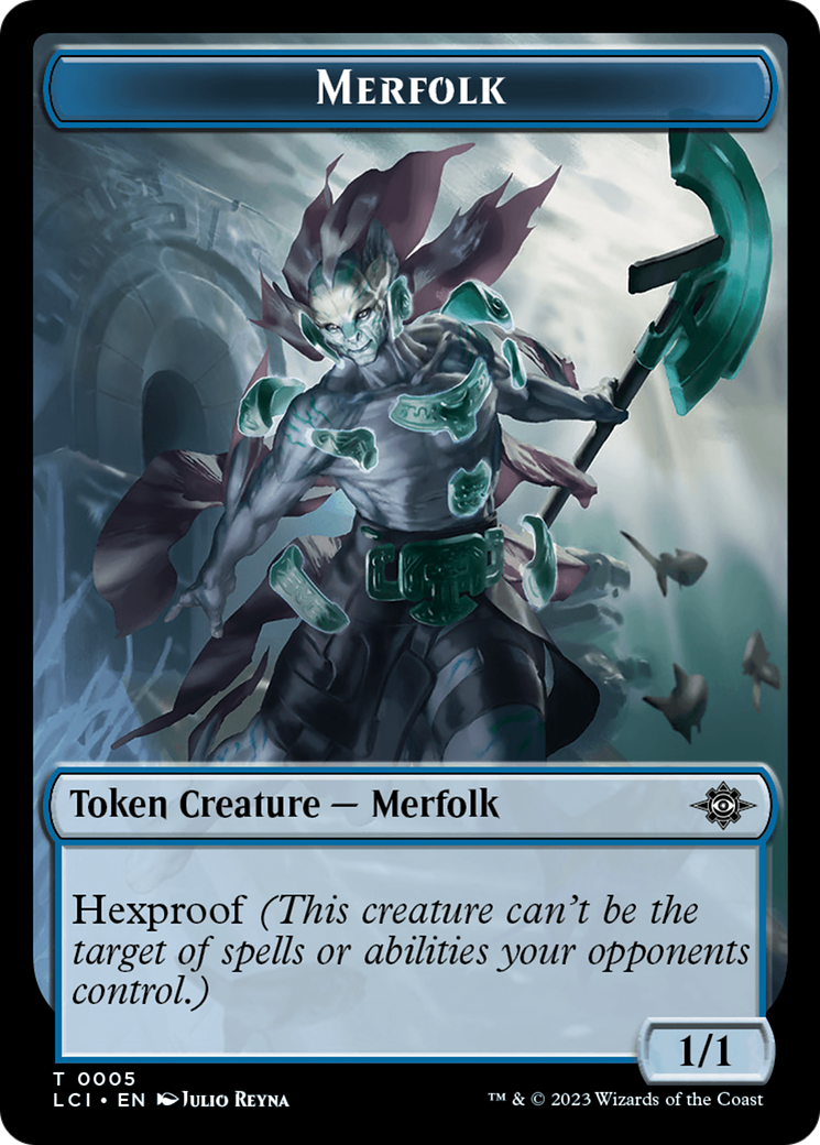 Map // Merfolk (0005) Double-Sided Token [The Lost Caverns of Ixalan Tokens] | Event Horizon Hobbies CA