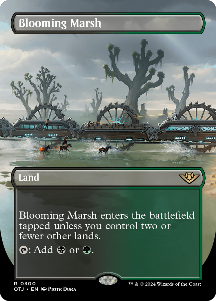 Blooming Marsh (Borderless) [Outlaws of Thunder Junction] | Event Horizon Hobbies CA