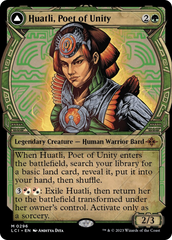 Huatli, Poet of Unity // Roar of the Fifth People (Showcase) [The Lost Caverns of Ixalan] | Event Horizon Hobbies CA