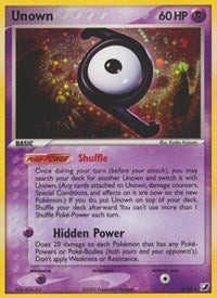 Unown (Z) (Z/28) [EX: Unseen Forces] | Event Horizon Hobbies CA