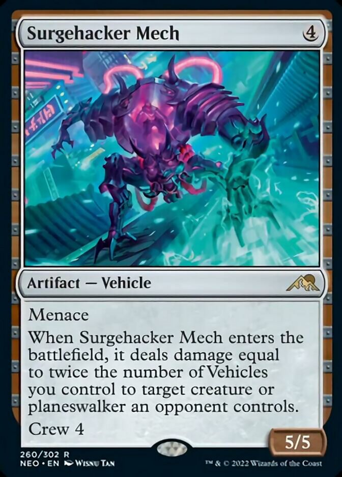 Surgehacker Mech [Kamigawa: Neon Dynasty] | Event Horizon Hobbies CA