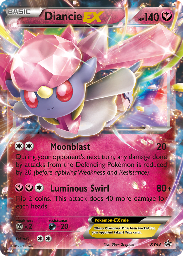 Diancie EX (XY43) [XY: Black Star Promos] | Event Horizon Hobbies CA