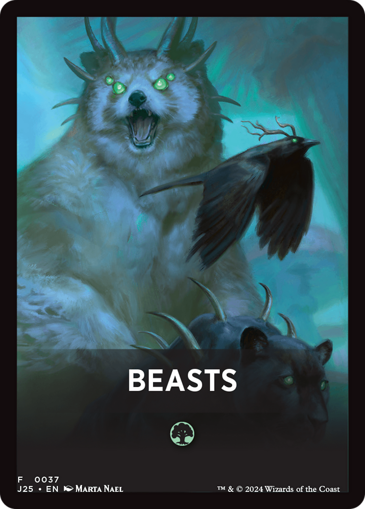 Beasts Theme Card [Foundations Jumpstart Front Cards] | Event Horizon Hobbies CA