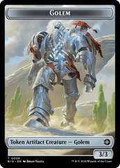 Golem // Plot Double-Sided Token [Outlaws of Thunder Junction: The Big Score Tokens] | Event Horizon Hobbies CA