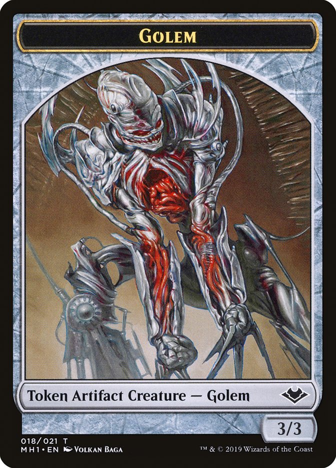 Golem Token [Modern Horizons Tokens] | Event Horizon Hobbies CA