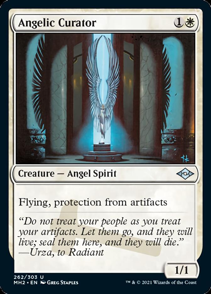 Angelic Curator (Foil Etched) [Modern Horizons 2] | Event Horizon Hobbies CA