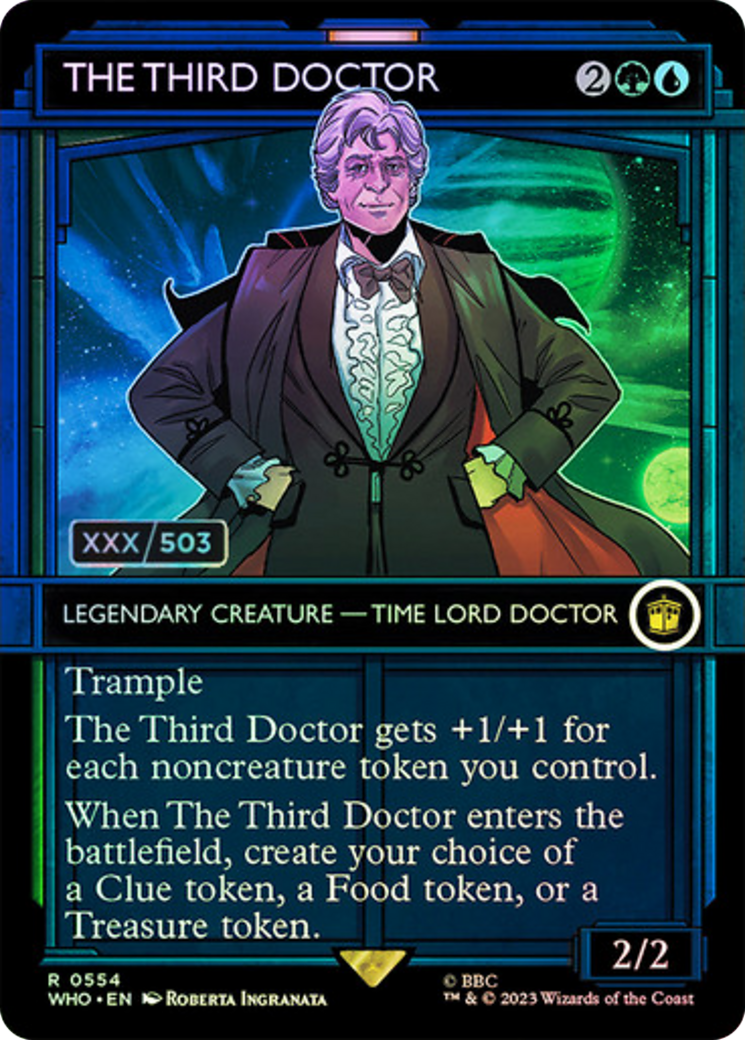 The Third Doctor (Serial Numbered) [Doctor Who] | Event Horizon Hobbies CA