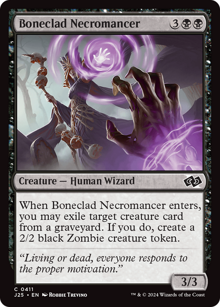 Boneclad Necromancer [Foundations Jumpstart] | Event Horizon Hobbies CA