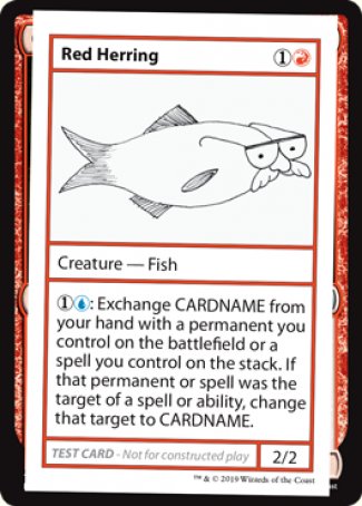 Red Herring (2021 Edition) [Mystery Booster Playtest Cards] | Event Horizon Hobbies CA