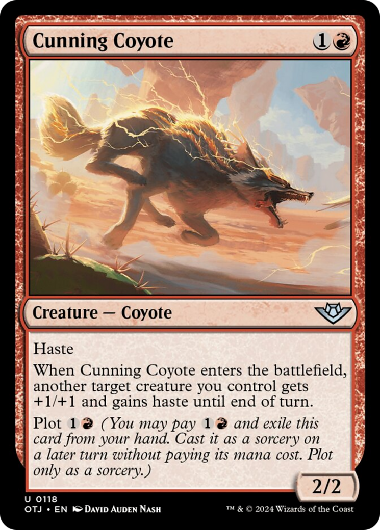 Cunning Coyote [Outlaws of Thunder Junction] | Event Horizon Hobbies CA