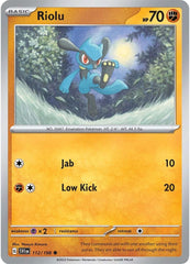 Riolu (112/198) [Scarlet & Violet: Base Set] | Event Horizon Hobbies CA