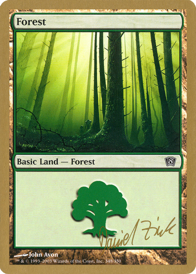 Forest (dz348) (Daniel Zink) [World Championship Decks 2003] | Event Horizon Hobbies CA