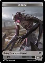 Spirit (Ripple Foil) // Eldrazi Double-Sided Token [Modern Horizons 3 Commander Tokens] | Event Horizon Hobbies CA