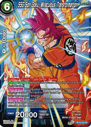 SSG Son Goku, Miraculous Transformation (BT16-024) [Realm of the Gods] | Event Horizon Hobbies CA